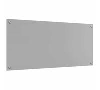 Éclairage Pour Crédence De Cuisine Vidaxl Gris Clair 110x50x0,6 Cm En Verre Trempé