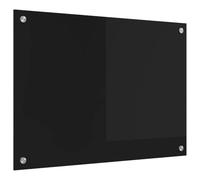 vidaXL Protection de cuisine Noir 70 x 50 cm verre trempé, Cuisine, idées de design moderne pour petits espaces, agencements efficaces, déco stylée et accessoires pratiques pour transformer la cuisine