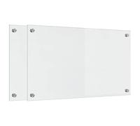 vidaXL Protection de Cuisine Transparent 70 x 40 x 0,8 cm Verre trempé, Créez Un Style Moderne, dosseret en Verre trempé, Garde-Splash rectangulaire, protège Mur pour Cuisiner