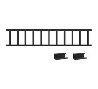 Vidaxl Protection De Neige Pour Toit 600 X 9 X 22 Cm Acier