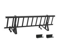 Vidaxl Protection De Neige Pour Toit Noir 800 X 29,5 X 34,5 Cm Acier