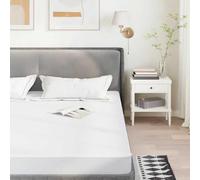 vidaXL Protège-Matelas Blanc 120x220 cm imperméable, Drap de lit, literie, Housse de Drap-Housse, Drap-Housse, Housse de Matelas, Housse de surmatelas