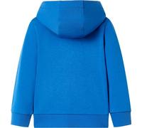 vidaXL Pull à capuche pour enfants avec fermeture éclair bleu 116