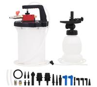 vidaXL Purgeur de frein blanc et noir 3 L