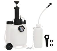 vidaXL Purgeur de frein blanc et noir 3 L