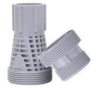 VidaXL Raccords de tuyau de piscine 2 pcs Plastique
