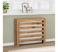 vidaXL Radiatorombouw 104x20x82 cm bewerkt hout artisanaal eikenkleur852698 G