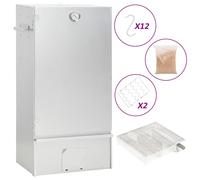 vidaXL Räucherofen mit K Autre Verzinkter Stahl