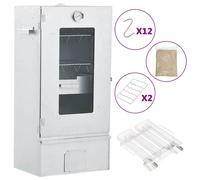 vidaXL Räucherofen mit k autres Verzinkter Stahl