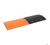 vidaXL Ralentisseur Caoutchouc 97 x 32,5 x 4 cm Jaune et noir 153106