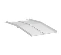 vidaXL Rampe de fauteuil roulant Argenté 152 x 73 x 11 cm Aluminium