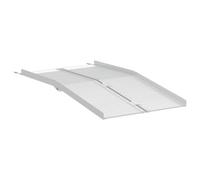 vidaXL Rampe de fauteuil roulant Argenté 152 x 73 x 11 cm Aluminium