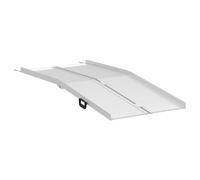 vidaXL Rampe de fauteuil roulant Argenté 183 x 73 x 11 cm Aluminium