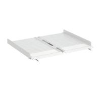 vidaXL Rampe de fauteuil roulant Argenté 62 x 73 x 5 cm Aluminium