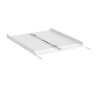 vidaXL Rampe de fauteuil roulant Argenté 92 x 73,5 x 5 cm Aluminium