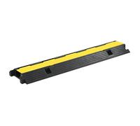 vidaXL Rampe de protection de câble 1 canal caoutchouc 100cm 142832