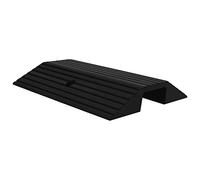 vidaXL Rampe de seuil de pont 49x40x8 cm Caoutchouc