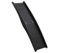 vidaXL Rampe pour chiens Pliable Noir 153x40x12,5 cm Plastique