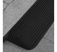 Vidaxl Rampes De Seuil 2 Pcs 110x41x5 Cm Caoutchouc