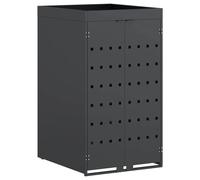 Vidaxl Rangement Pour Bac À Roulettes Avec Toit De Jardinière Pour Bac Unique De 240l