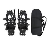 Vidaxl Raquettes À Neige 3 En 1 Avec Bâtons De Randonnée Argent