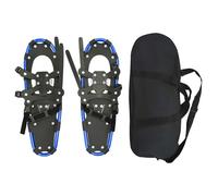Vidaxl Raquettes À Neige 3 En 1 Avec Bâtons De Randonnée Bleu