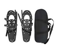 Vidaxl Raquettes À Neige 3 En 1 Avec Bâtons De Randonnée Noir