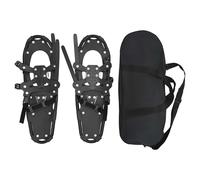 Vidaxl Raquettes À Neige 3 En 1 Avec Bâtons De Randonnée Noir