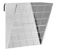 Râtelier à foin suspendu - vidaXL - Argent - Acier galvanisé - 61x33x66 cm - Résistant aux intempéries - Capacité 5 kg