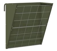 vidaXL Râtelier à foin suspendu Vert olive 61 x 33 x 66 cm