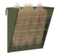 Vidaxl Râtelier À Foin Suspendu Vert Olive 61 X 33 X 66 Cm