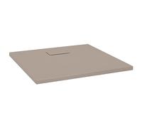 vidaXL Receveur de douche SMC Marron 90 x 90 cm