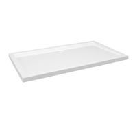 vidaXL Receveur de Douche Base de Douche Bac de Douche Salle de Bain Toilette Salle d’Eau Maison Intérieur Rectangulaire ABS Blanc 70x120 cm
