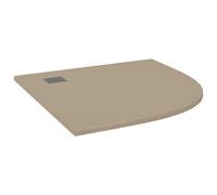 vidaXL Receveur de douche SMC Marron 90x90 cm