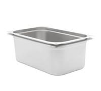 Vidaxl Récipients Gastronorm 2 Pcs Gn 1/1 200 Mm Acier Inoxydable