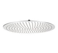 Tête de douche plongeante ronde en acier inoxydable 50 cm