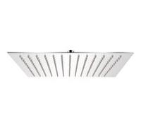 Tête de douche plongeante carrée en acier inoxydable 30x30 cm