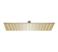 vidaXL Pomme de douche pluie Acier inoxydable 40x40 cm Carrée Doré