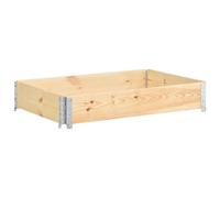 vidaXL Collier de Palette Cadre de Rehausse de Palette Transport Stockage Cadre d'Empilage Extérieur Robuste 80x120 cm Bois de Pin Solide https://www.fnac.com/mp43372754/vidaXL-Collier-de-palette-80x120-cm-Bois-de-pin-solide/w-4?oref=cb82df2d-7c45-dc0a-4611-f4983f438879