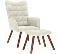 Chaise de relaxation Rose Velours chaise chaise de salon fauteuil relax vidaXL