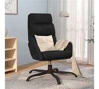 vidaXL Relaxstoel similicuirnoir Noir G