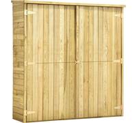 vidaXL Remise à outils de jardin 163x50x171 cm Bois de pin imprégné