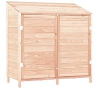 vidaXL Remise de Jardin Abri de Jardin Hangar de Stockage Remise à Outils à Articles Ménagers Extérieur 102x52x112 cm Bois de Sapin Solide