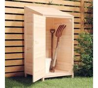 Remise de jardin 55x52x112 cm Bois de sapin solide 152178
