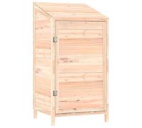 vidaXL Remise de jardin Abri de stockage 55x52x112 cm Bois de sapin solide