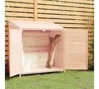 vidaXL Remise de Jardin Abri de Jardin Hangar de Stockage Remise à Outils à Articles Ménagers Extérieur 102x52x112 cm Bois 152182