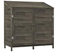 152184 vidaXL Remise de jardin Anthracite 102x52x112 cm Bois de sapin solide