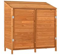 vidaXL Remise de Jardin Marron 102x52x112 cm Bois de Sapin Solide