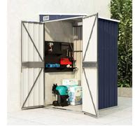 vidaXL Remise de jardin murale Anthracite 118x100x178 cm Acier 316219