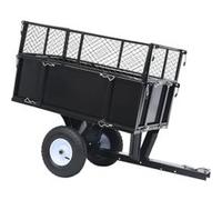 Remorque basculante pour tondeuse de pelouse Charge de 150 kg